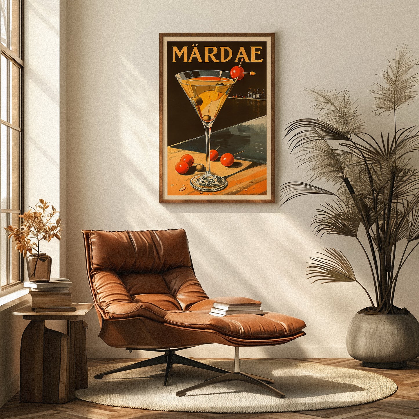 Martini Cocktail Poster