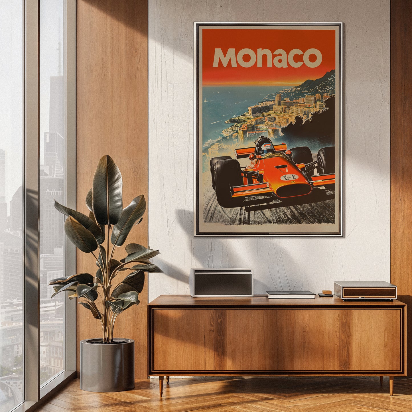 Monaco Grand Prix Poster