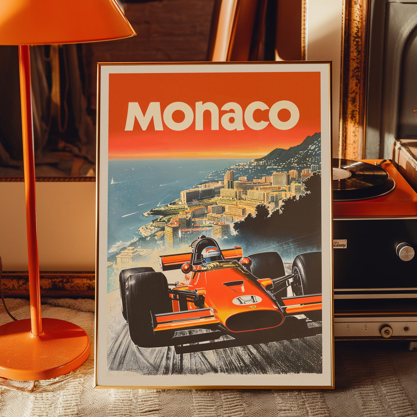 Monaco Grand Prix Poster