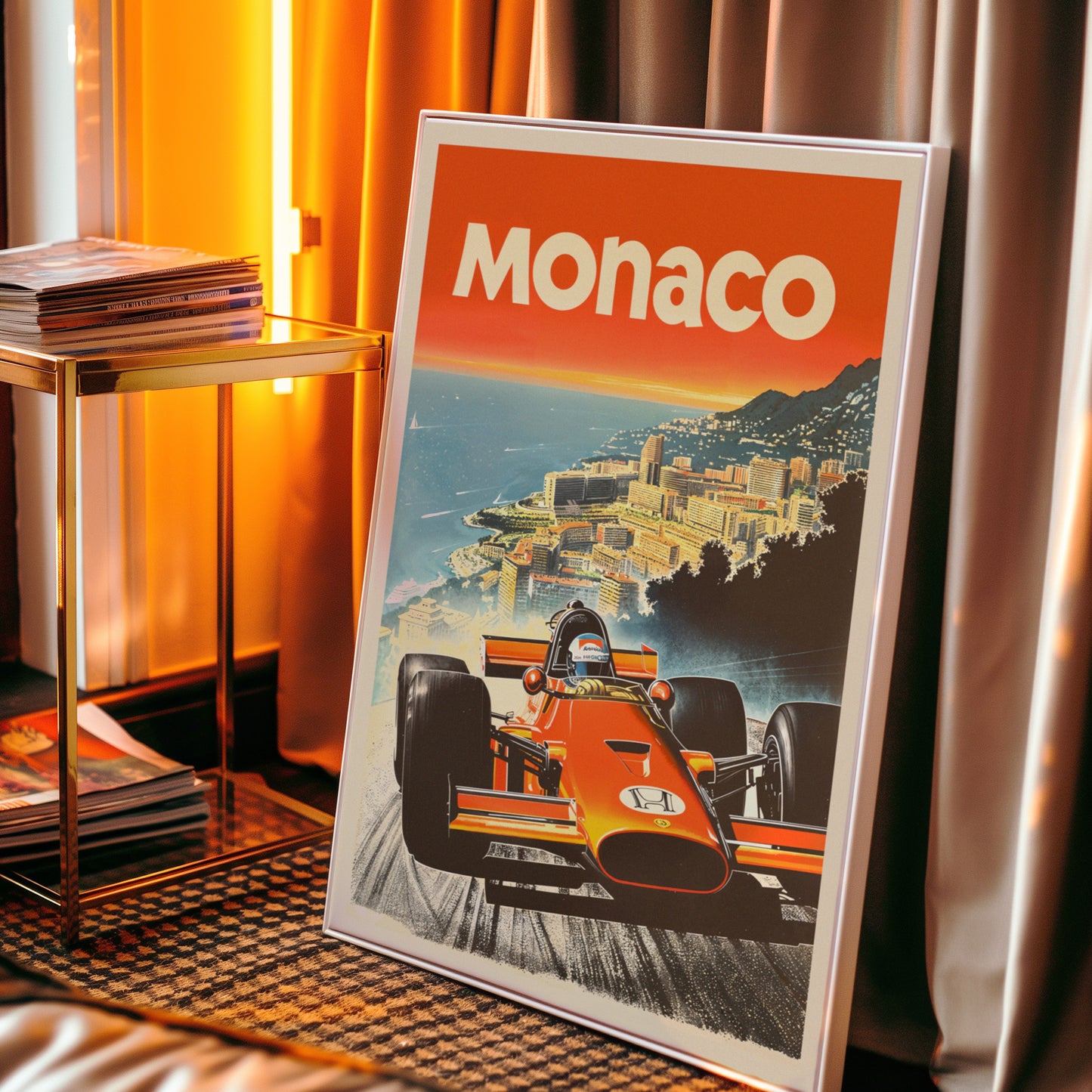 Monaco Grand Prix Poster