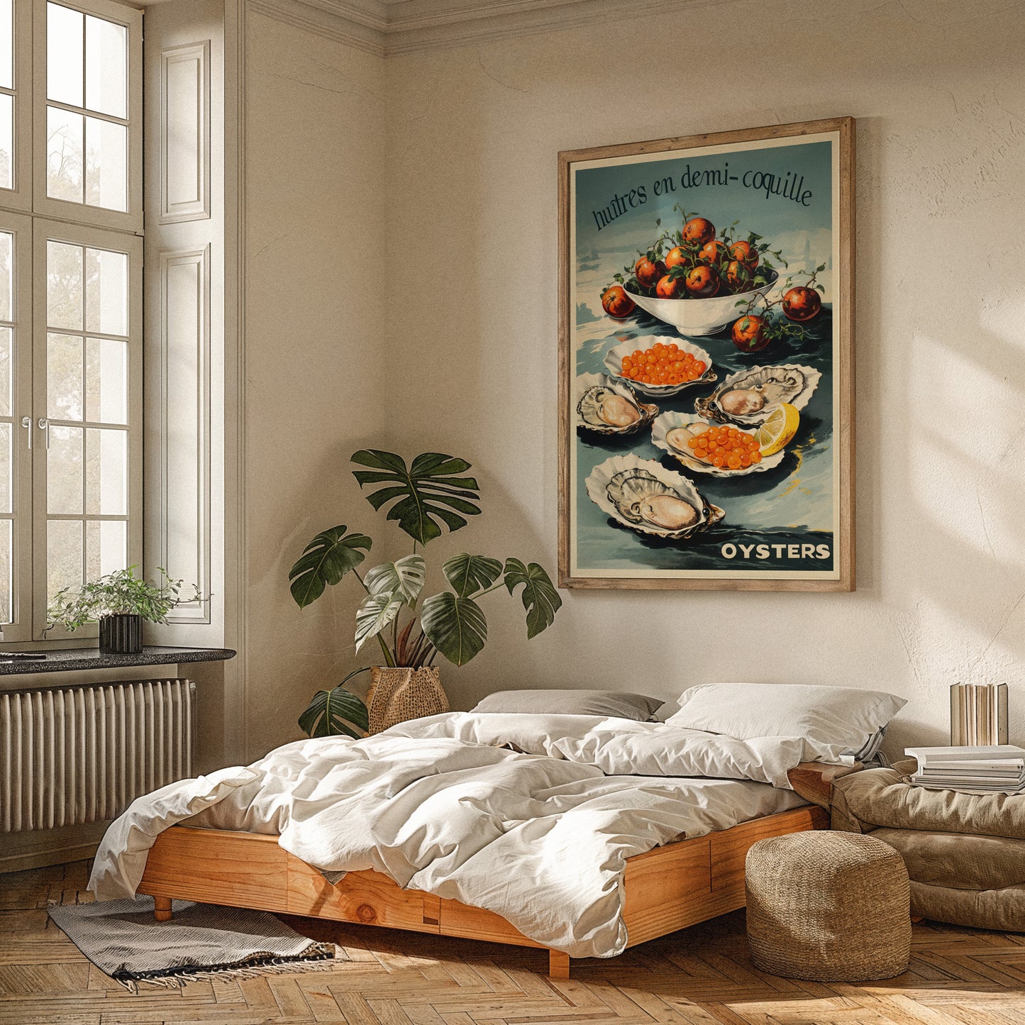 Oysters on the Half Shell Poster