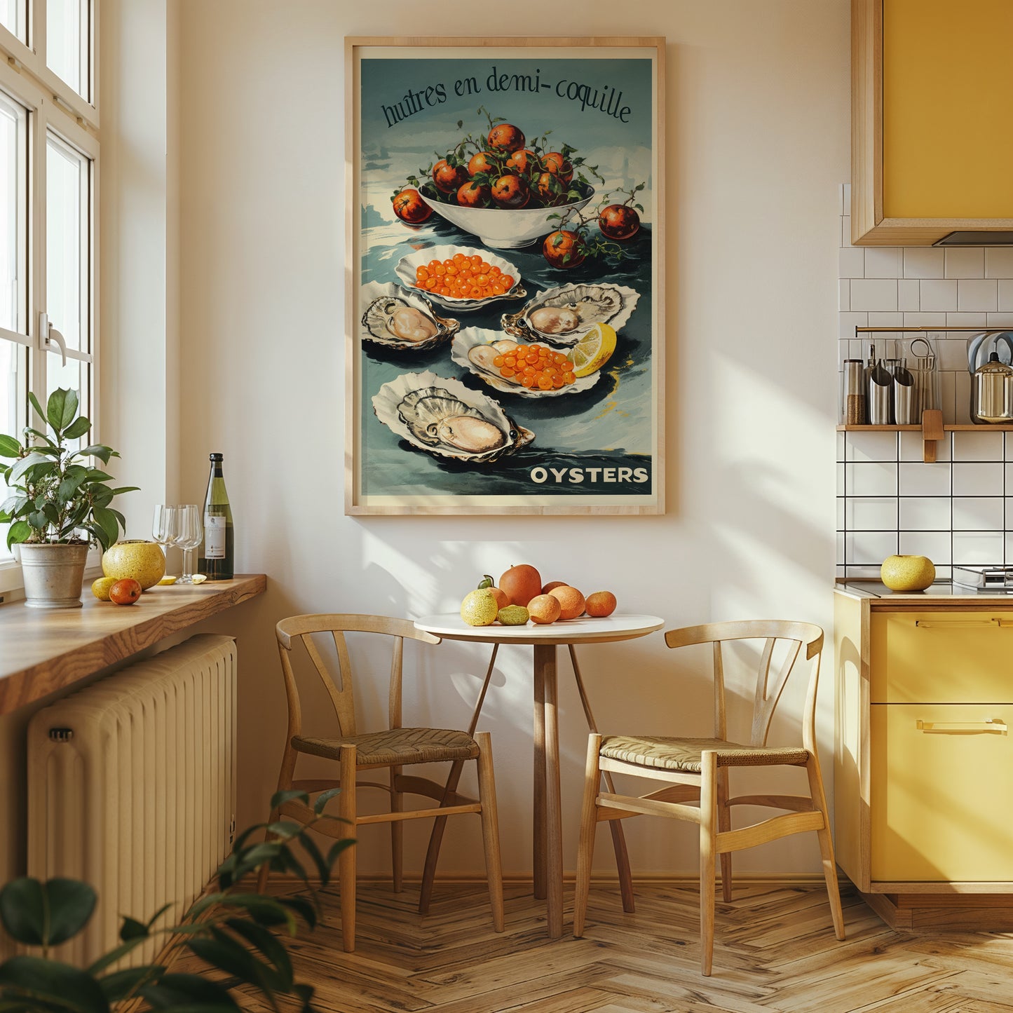 Oysters on the Half Shell Poster