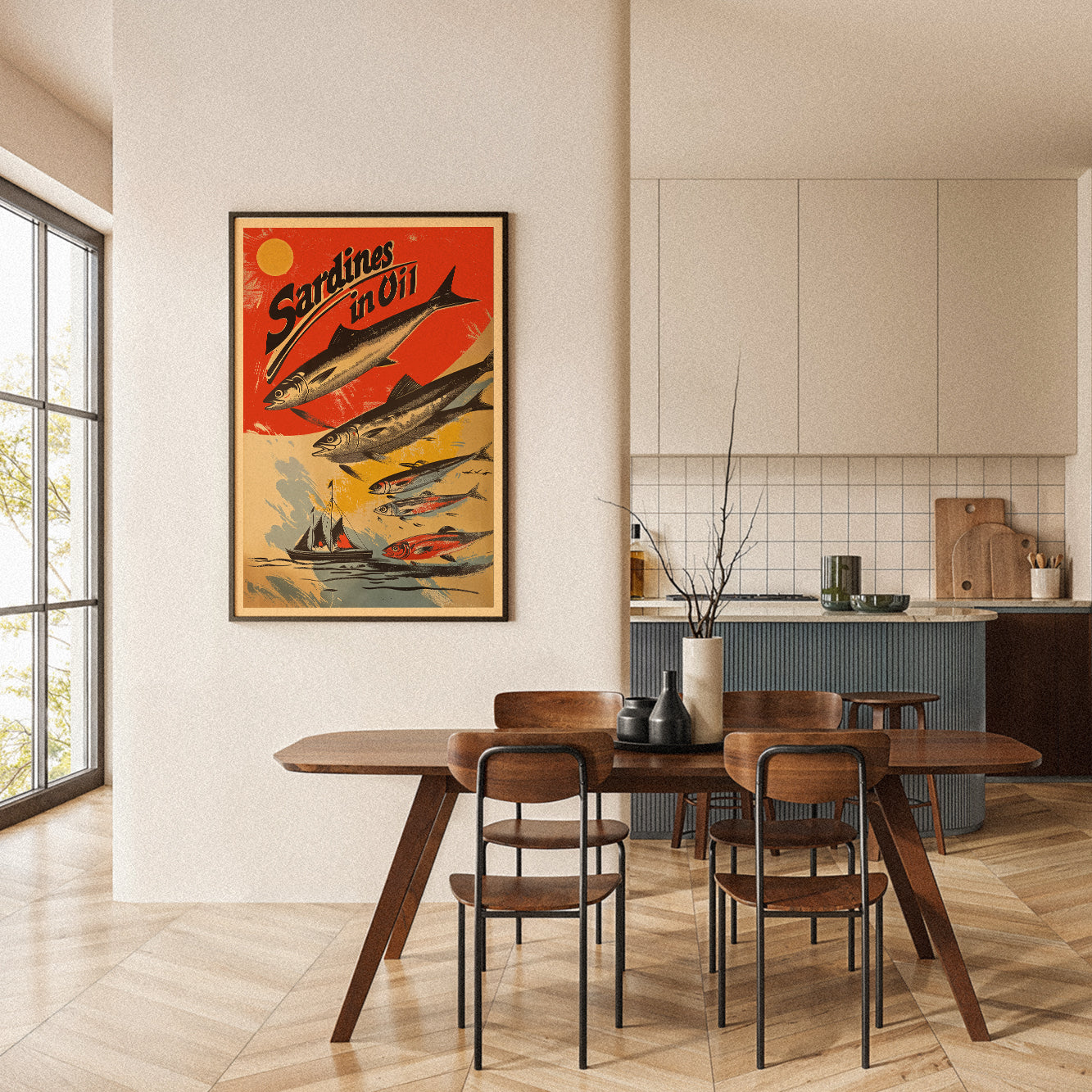 Sardines in Oil Poster