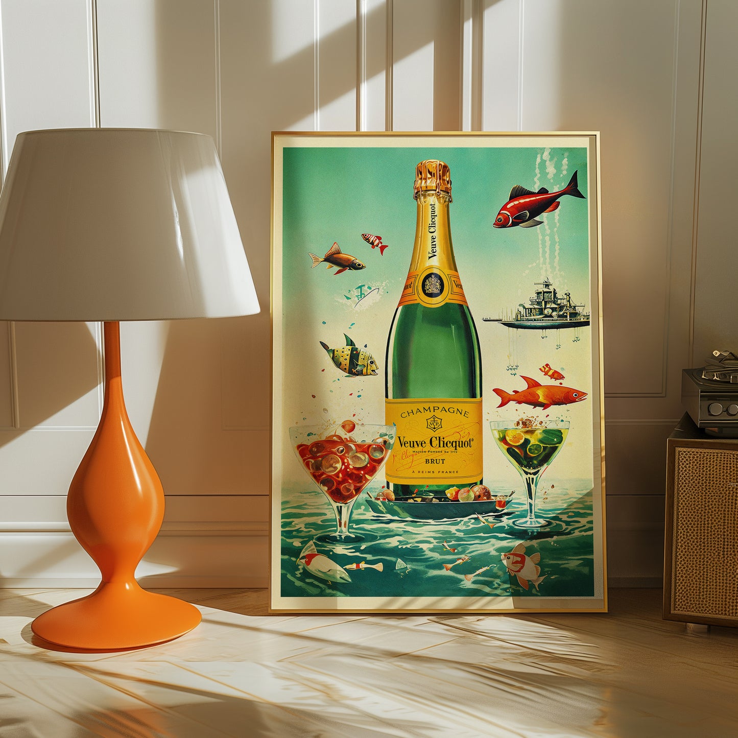 Veuve Cliquot Champagne Poster