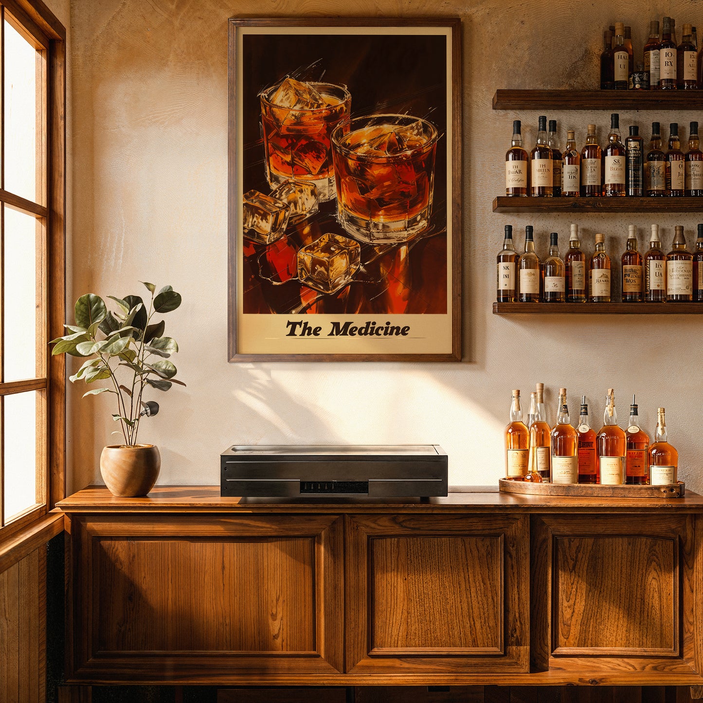 The Medicine - Whiskey Poster