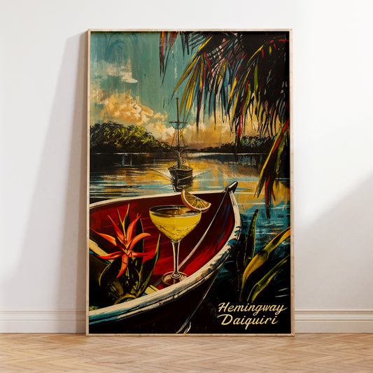 Hemingway Daiquiri Poster