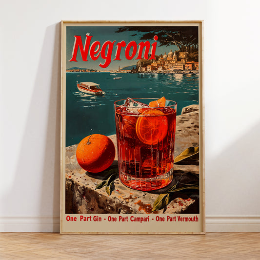 Classic Negroni Poster