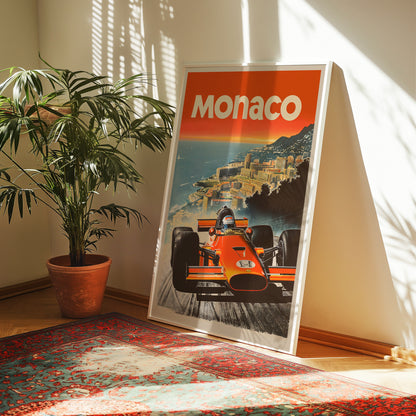 Monaco Grand Prix Poster