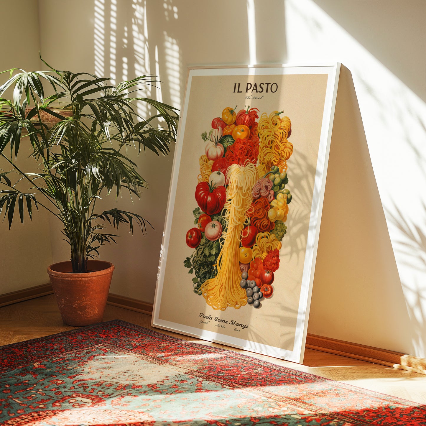 Il Pasto "The Meal" Pasta Poster