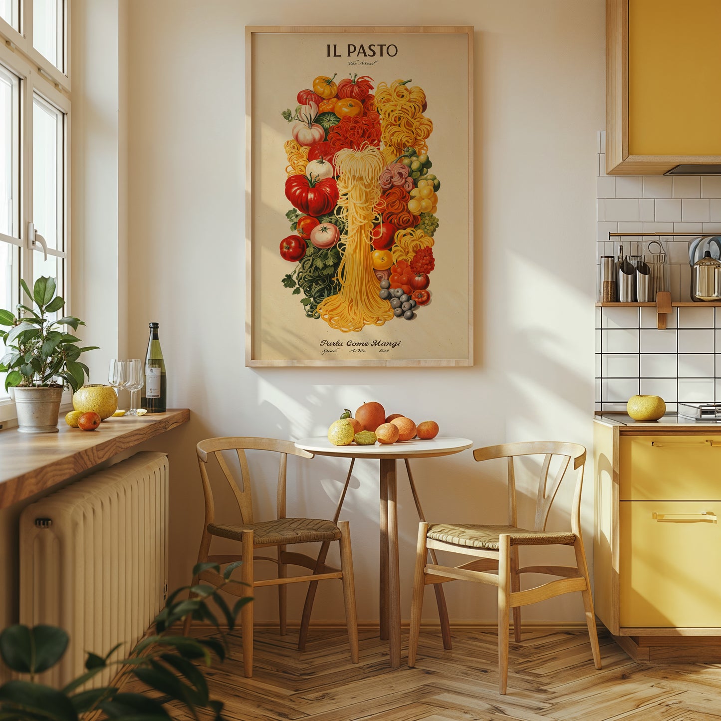 Il Pasto "The Meal" Pasta Poster