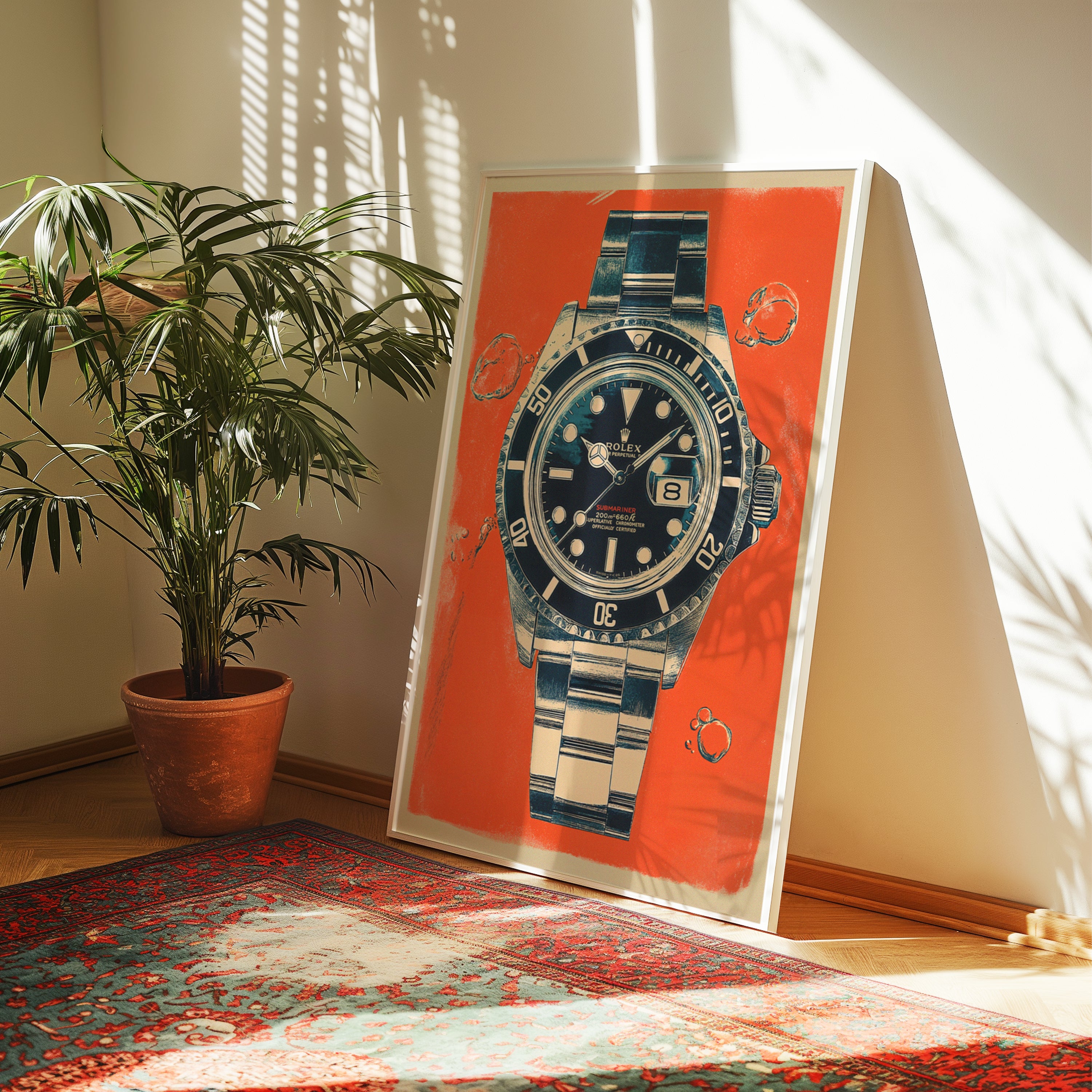 Rolex Submariner Poster A4 21x29.7 cm 8x12