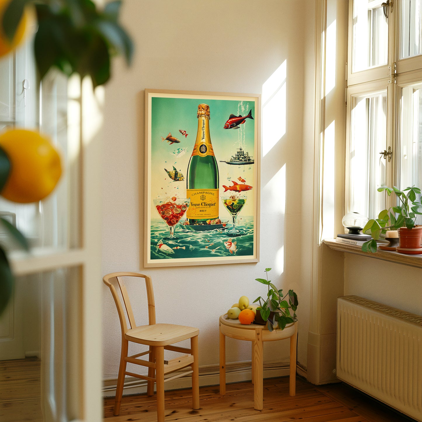 Veuve Cliquot Champagne Poster