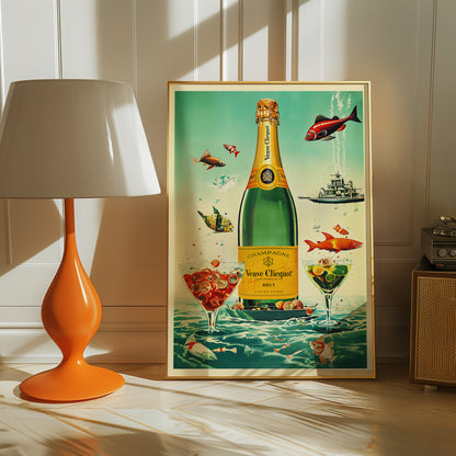 Veuve Cliquot Champagne Poster