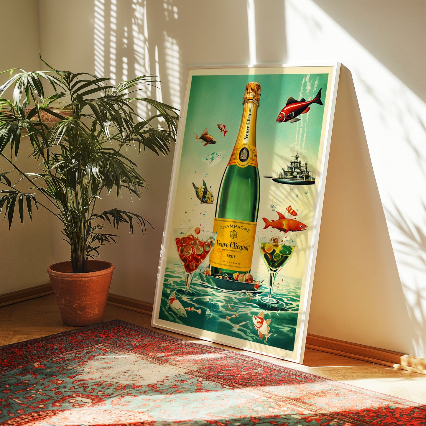 Veuve Cliquot Champagne Poster