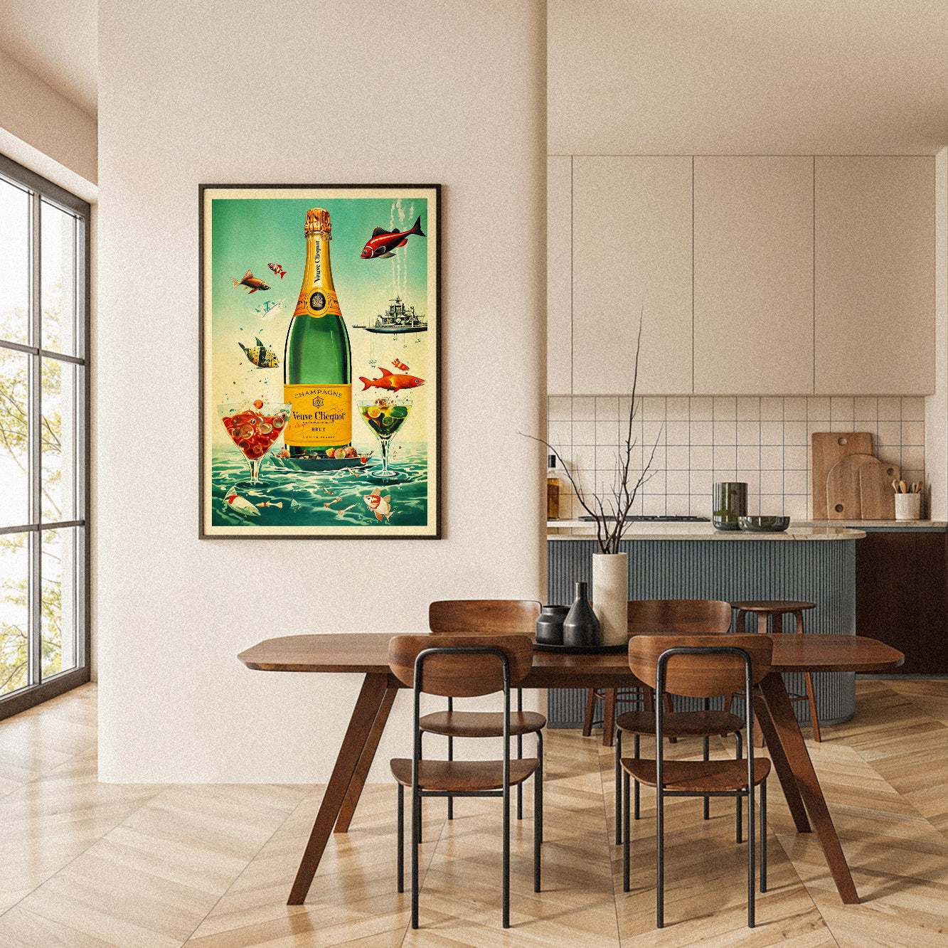 Veuve Cliquot Champagne Poster