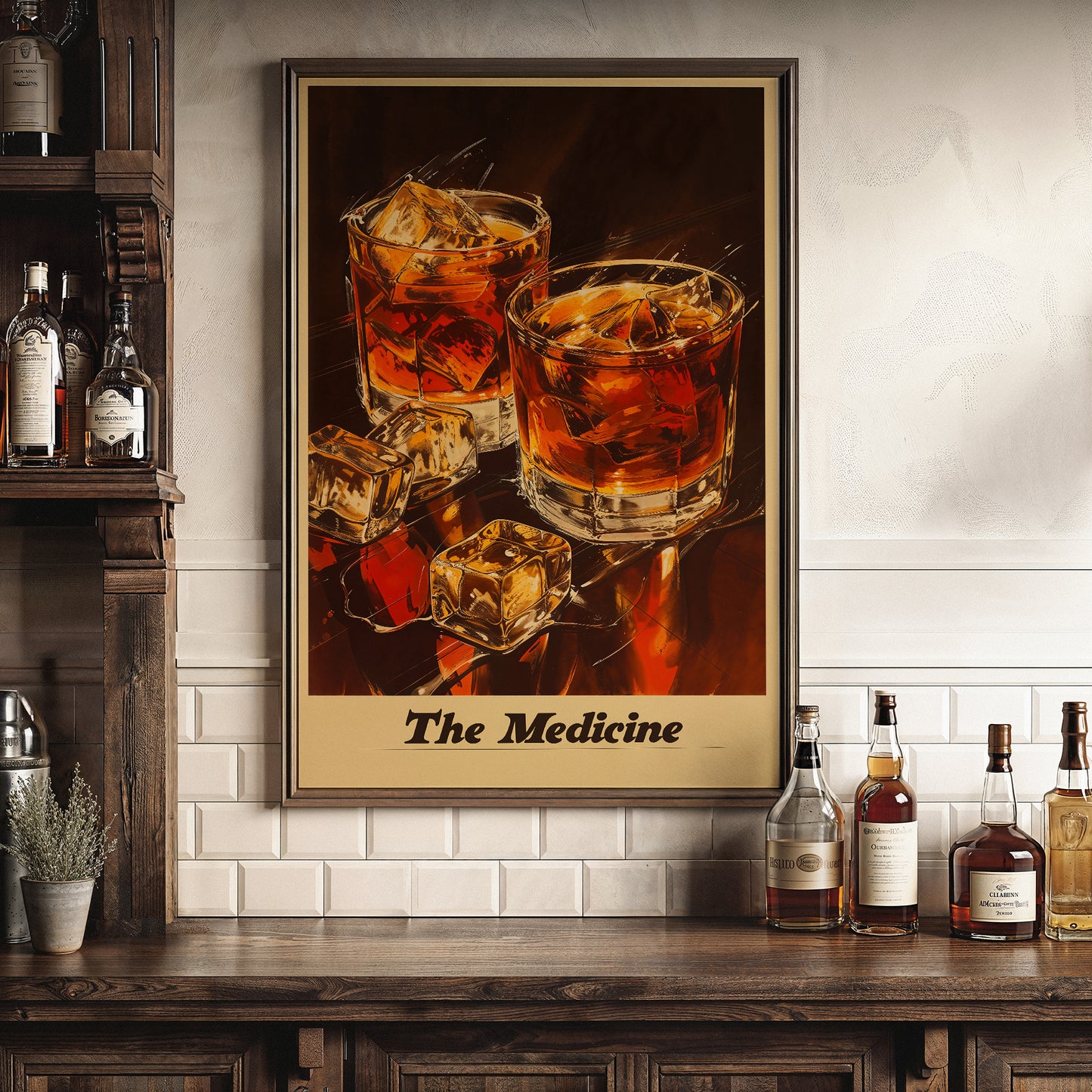 The Medicine - Whiskey Poster
