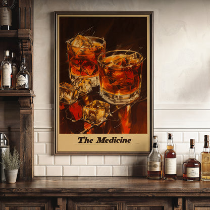 The Medicine - Whiskey Poster