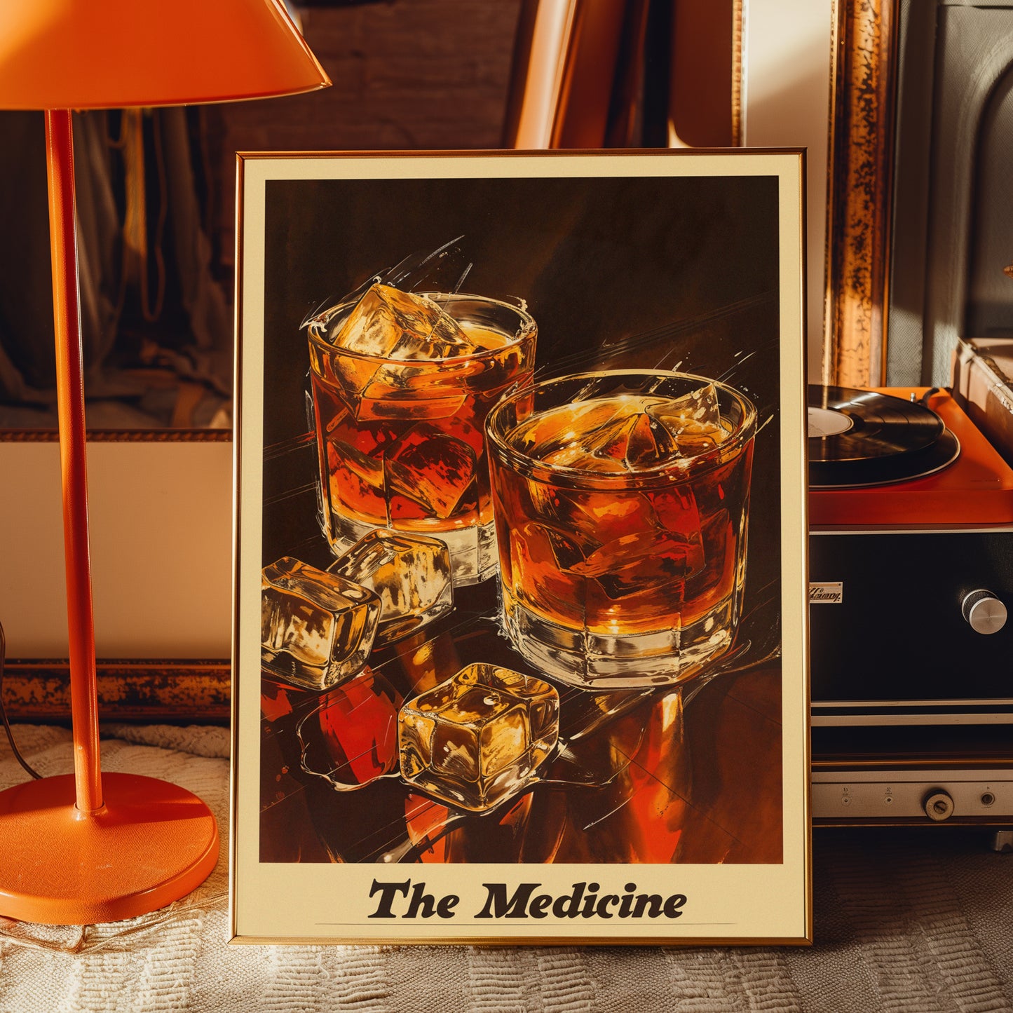 The Medicine - Whiskey Poster