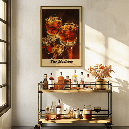 The Medicine - Whiskey Poster