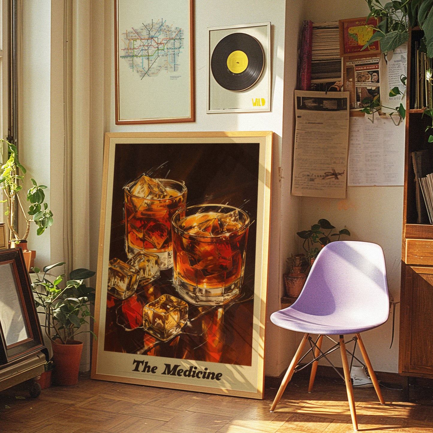 The Medicine - Whiskey Poster