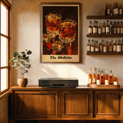 The Medicine - Whiskey Poster