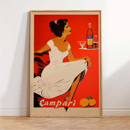 Campari Ad Poster