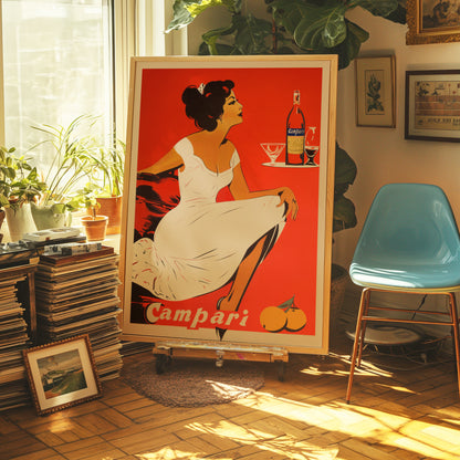 Campari Ad Poster