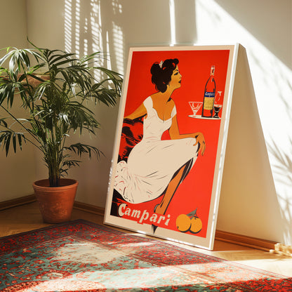 Campari Ad Poster