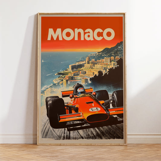 Monaco Grand Prix Poster