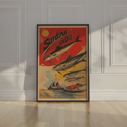 Sardines in Oil Poster