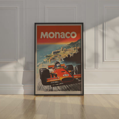Monaco Grand Prix Poster
